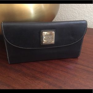 Sooner & Bourke Black Leather Wallet